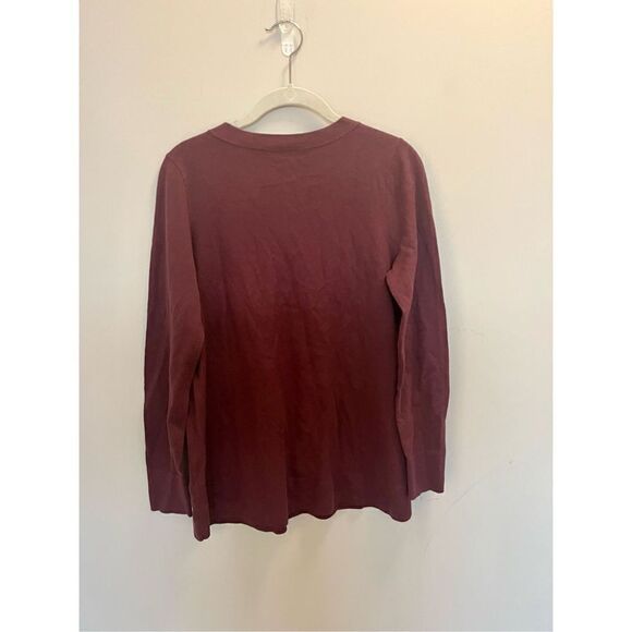 Loft size small maroon sweater - Picture 3 of 5